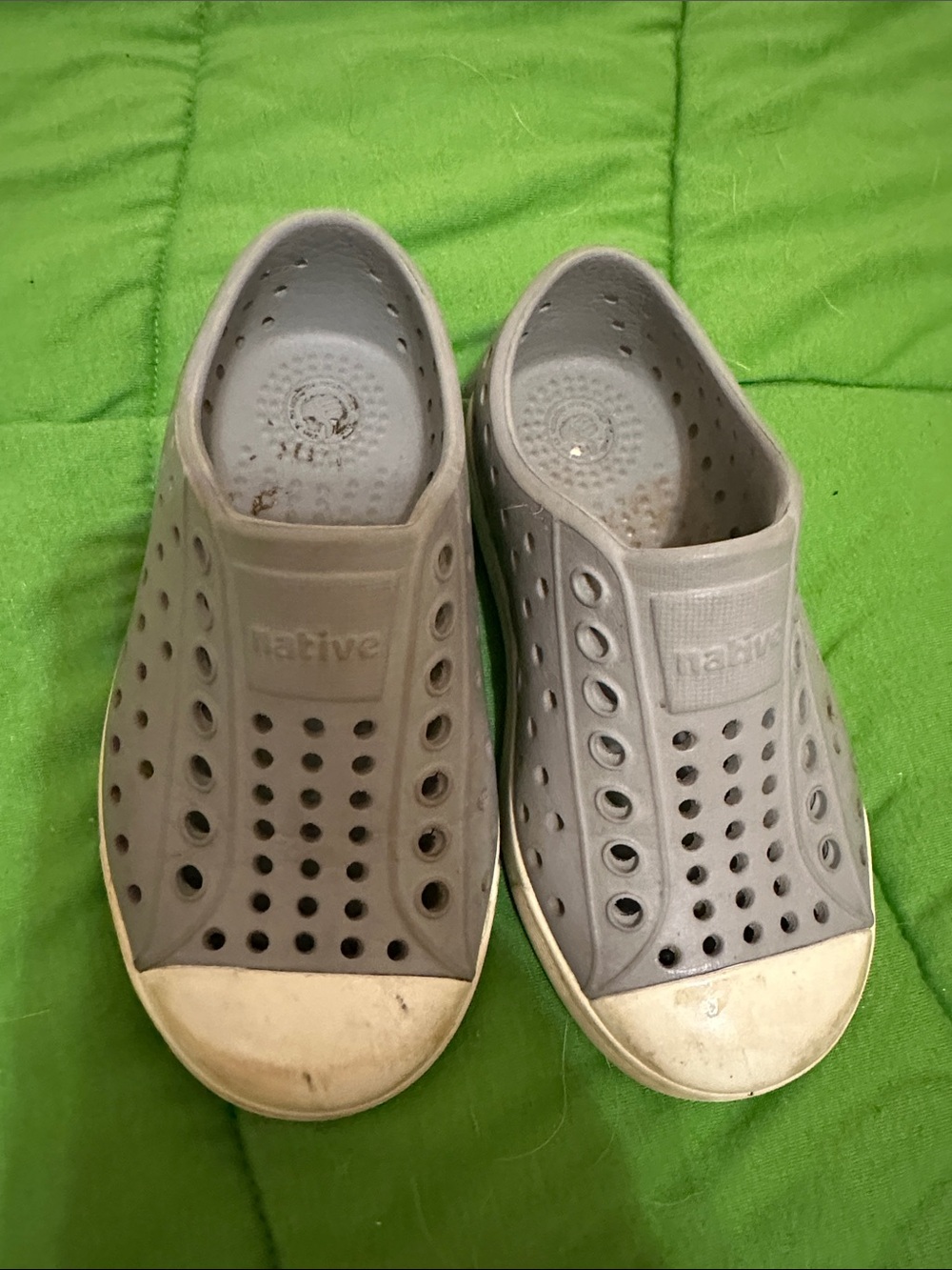 Native Gray Slip-On Casual Shoes